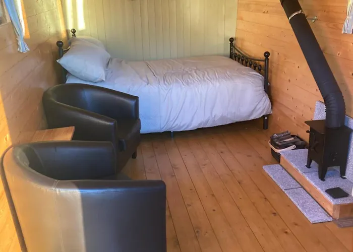 Shepherds Hut On Alpaca And Working Farm